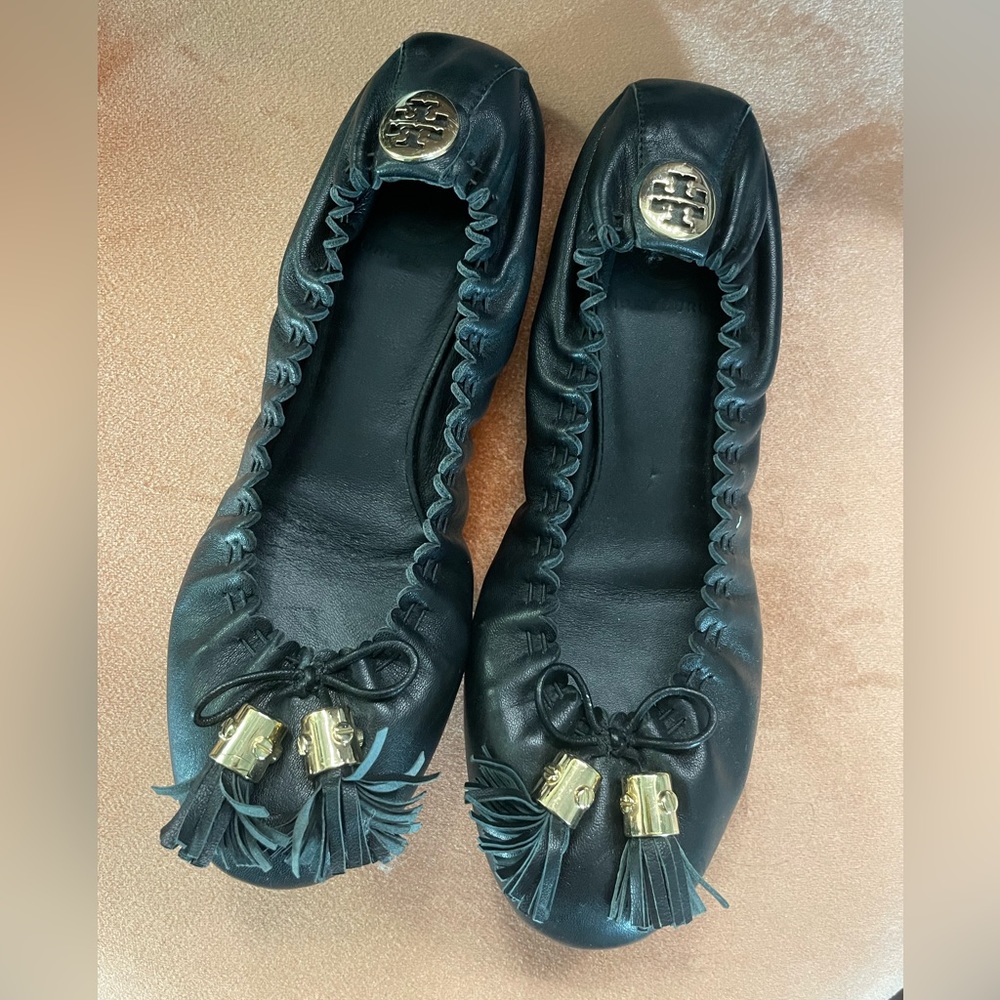 Tory Burch Tassel Ballet Flats